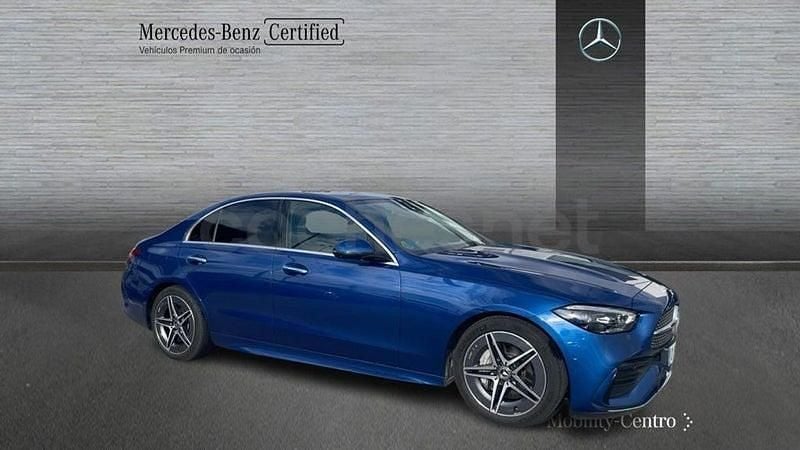 Usado Mercedes C220 200 CV (147 kW) 2022 Azul Berlina