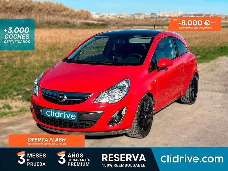 Rojo Usado 2011 Opel Corsa Color Edition Utilitario | 6790 € (Precio justo) - Imagen 1/3