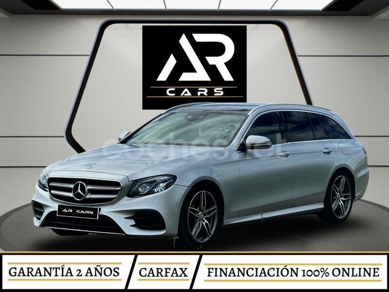 Gris / plata Usado 2017 Mercedes E220 Familiar | 26.490 € (Caro) - Imagen 1/4