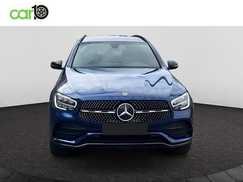 Usado Mercedes GLC300e 320 CV (235 kW) 2021 Azul SUV