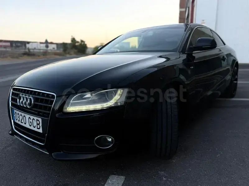 Usado Audi A5 S-Line 190 CV (139 kW) 2008 Negro Coupe