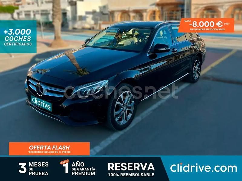 Negro Usado 2015 Mercedes C350e Familiar | 15.690 € (Caro) - Imagen 1/3