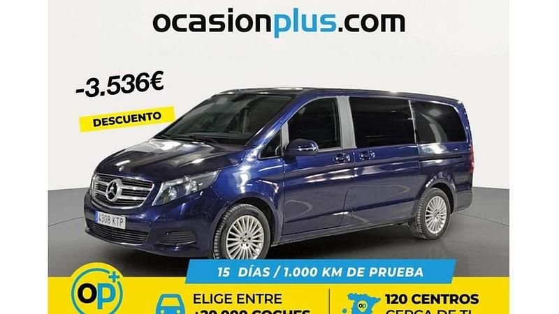 Usado Mercedes V220 163 CV (119 kW) 2019 Azul Monovolumen