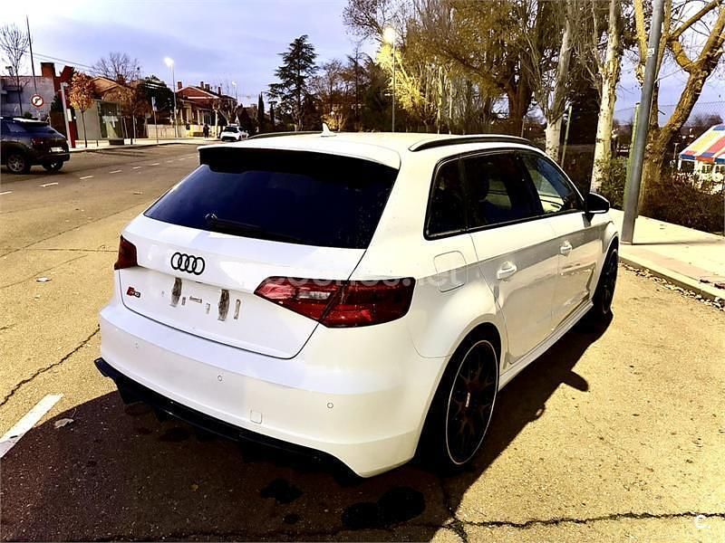 Usado Audi S3 300 CV (220 kW) 2014 Blanco Berlina