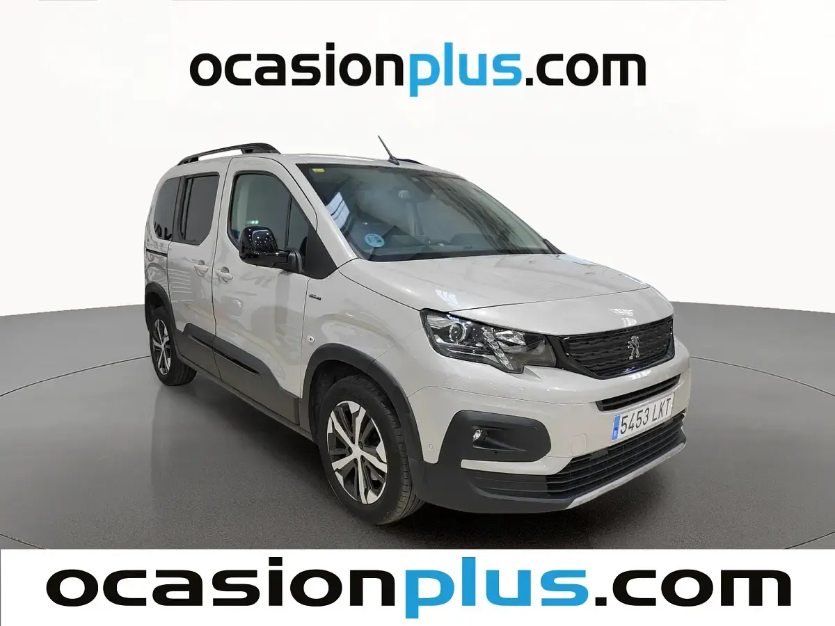 Usado Peugeot Rifter GT-line 131 CV (96 kW) 2020 Beige Monovolumen