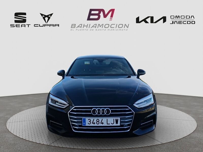 Negro Usado 2018 Audi A5 Sportback Sport | 22.300 € (Super precio) - Imagen 1/4