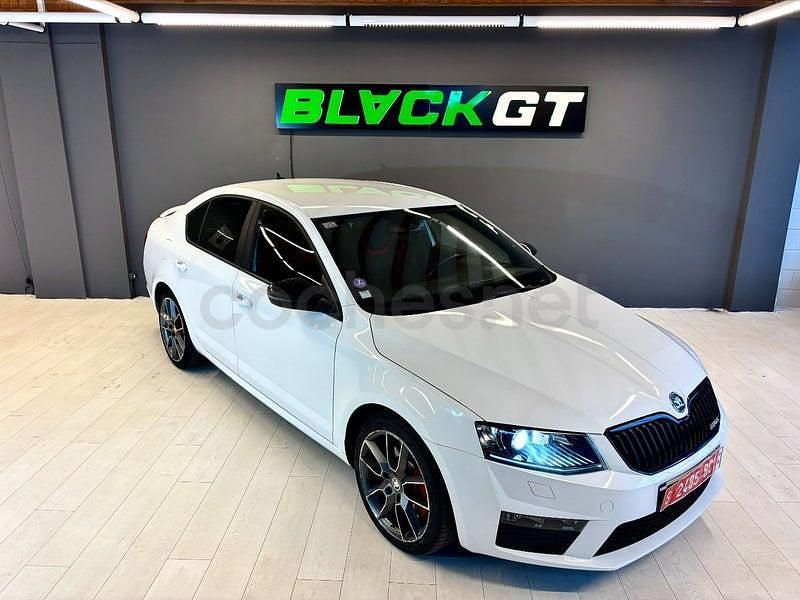 Usado Skoda Octavia RS 220 CV (161 kW) 2014 Blanco Berlina