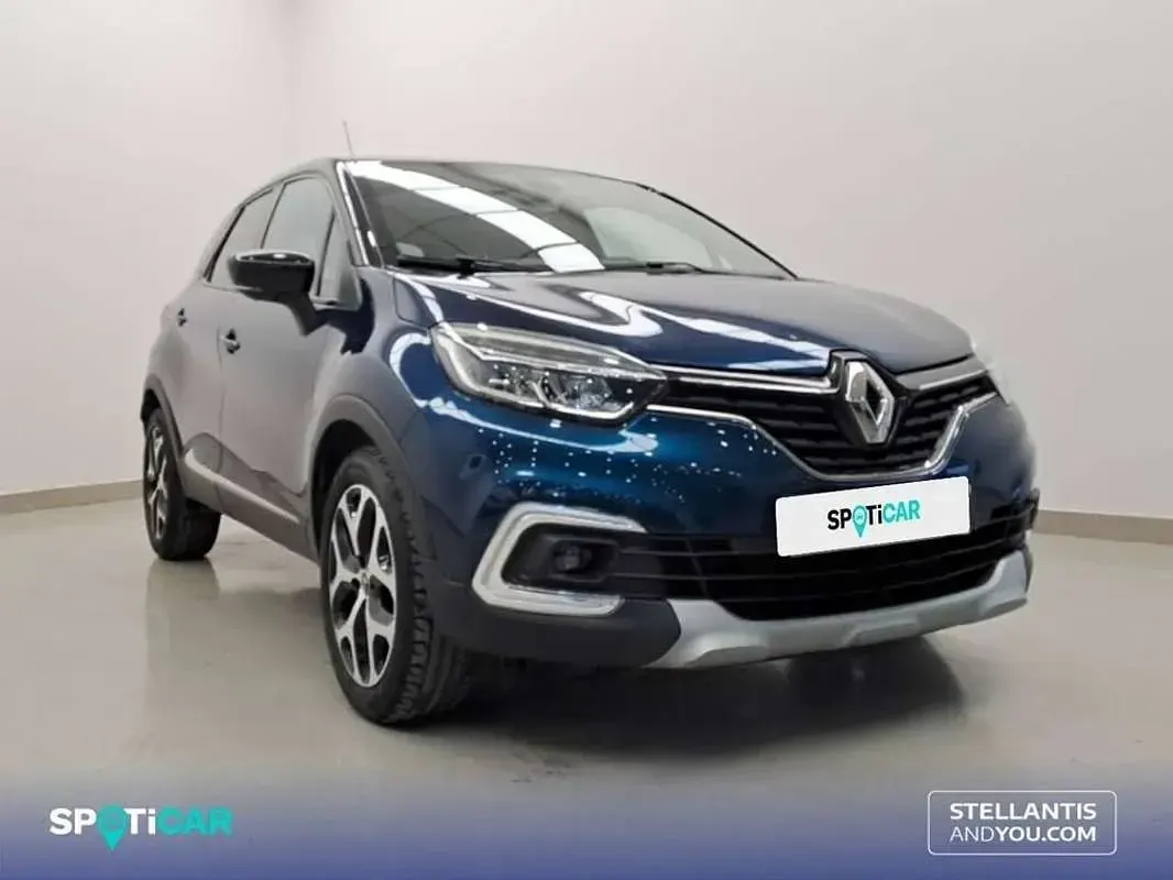 Usado Renault Captur Zen 91 CV (66 kW) 2019 Azul SUV