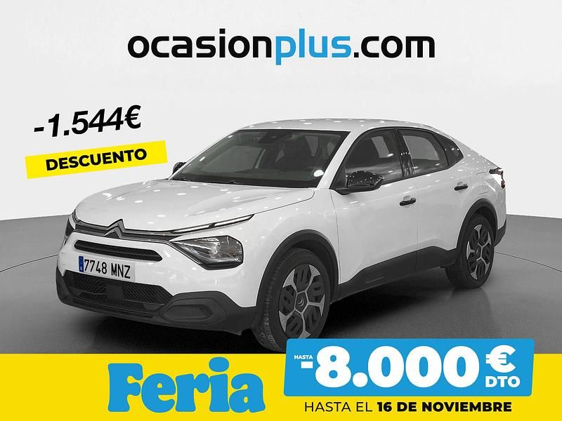 Blanco Usado 2024 Citroën C4 PureTech Berlina | 16.990 € (Precio justo) - Imagen 1/4