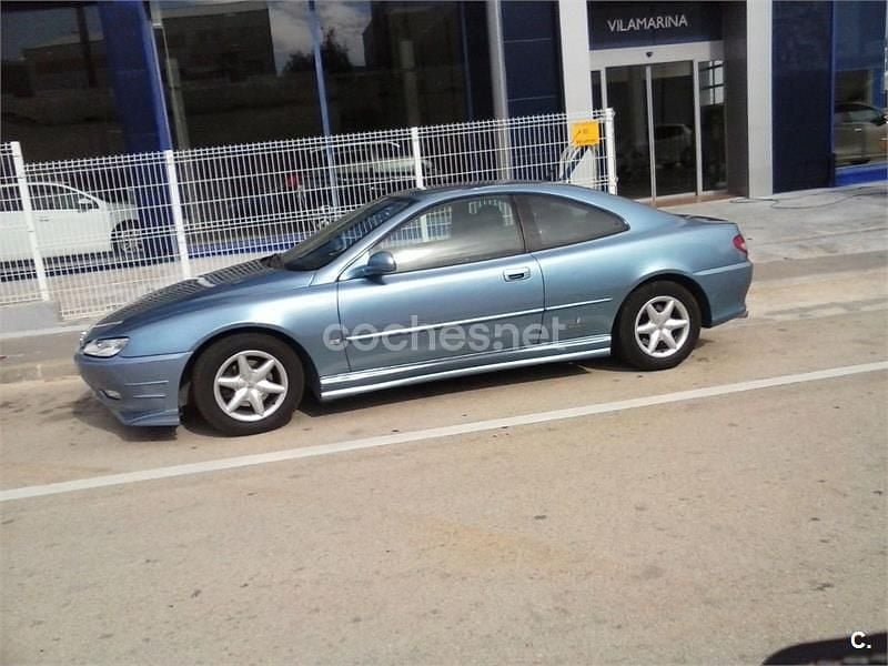 Azul Usado 2000 Peugeot 406 Coupe Coupe | 2100 € - Imagen 1/4