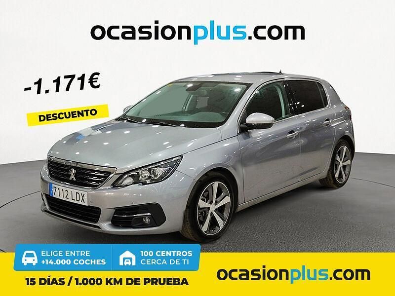 Gris Usado 2020 Peugeot 308 Allure Berlina | 12.890 € (Precio justo) - Imagen 1/2
