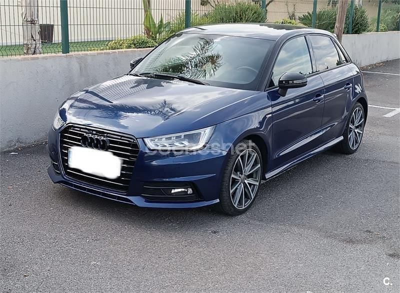 Usado Audi A1 Sportback 150 CV (110 kW) 2015 Azul Utilitario