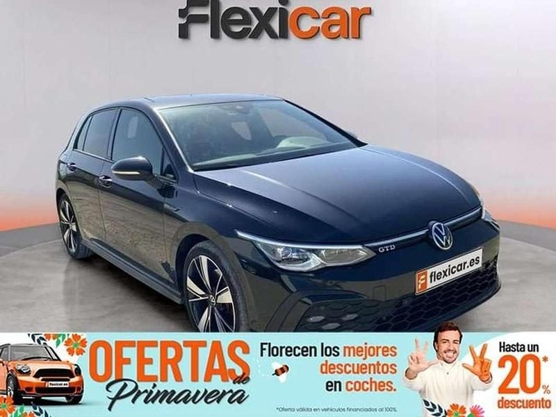 Usado VW Golf VII GTD 184 CV (135 kW) 2021 Negro Utilitario