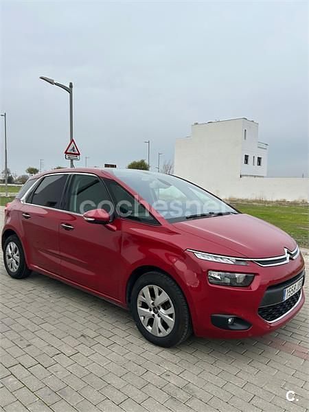 Usado Citroën C4 Picasso Attraction 115 CV (84 kW) 2015 Rojo Monovolumen