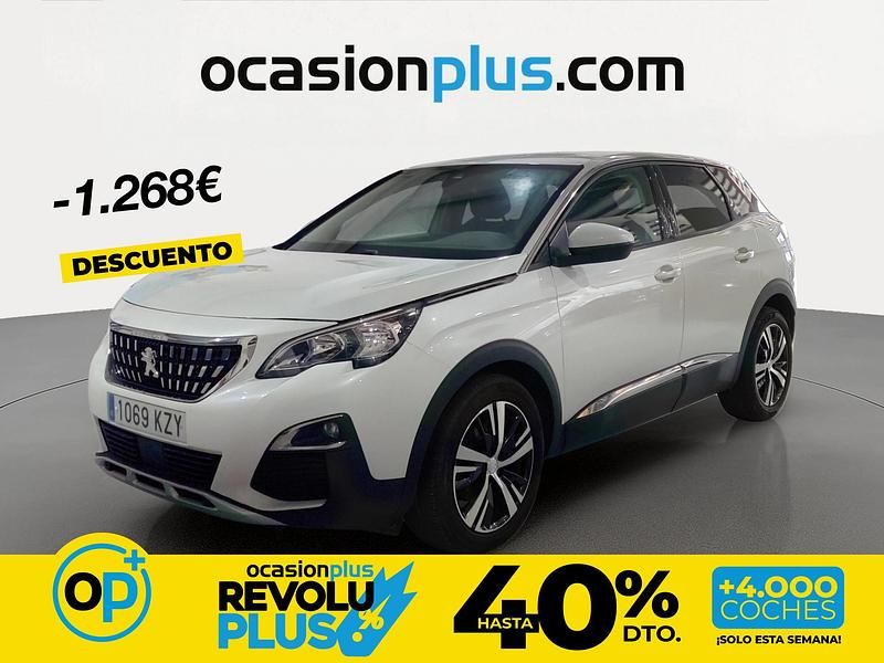 Usado Peugeot 3008 Allure 130 CV (95 kW) 2019 Blanco SUV