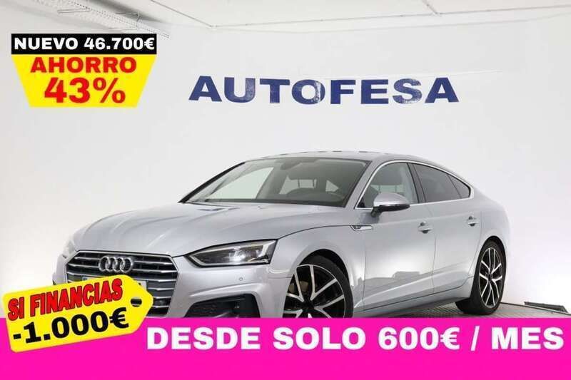 Gris Usado 2019 Audi A5 S-Line Coupe | 24.900 € (Super precio) - Imagen 1/4