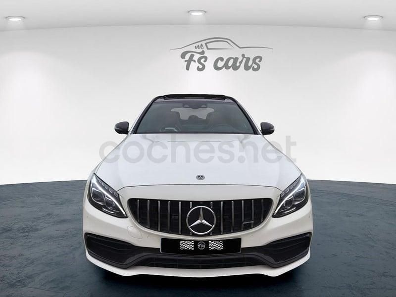 Usado Mercedes C63S AMG 510 CV (375 kW) 2017 Blanco Familiar