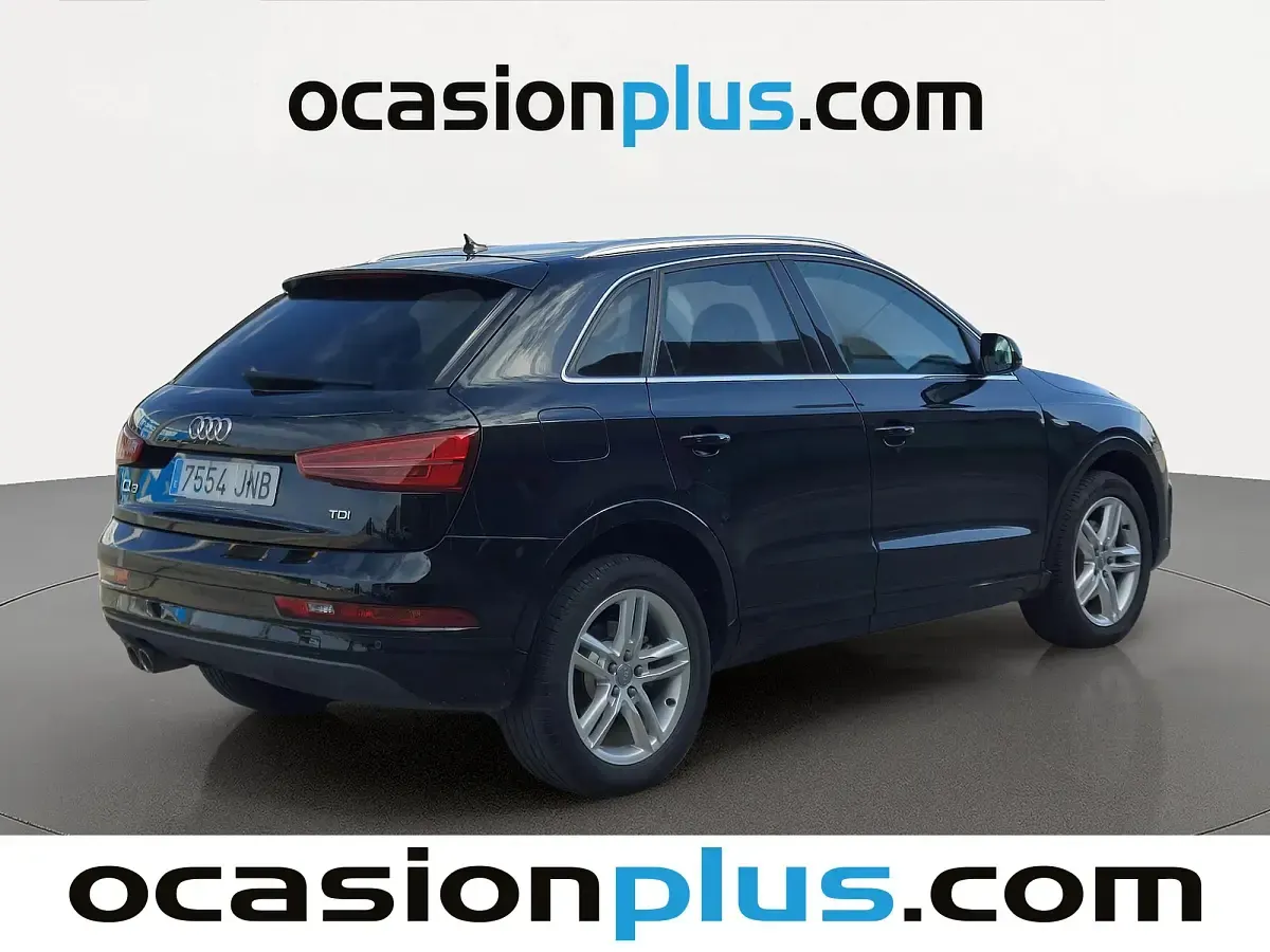 Usado Audi Q3 Sport 150 CV (110 kW) 2016 Negro SUV