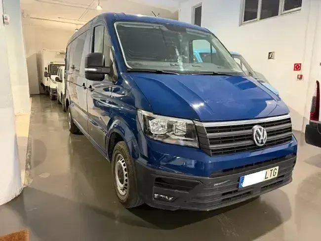 Usado VW Crafter 140 CV (102 kW) 2021 Azul Van
