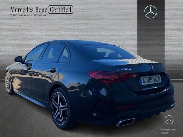 Usado Mercedes C200 AMG line 163 CV (119 kW) 2024 Gris grafito