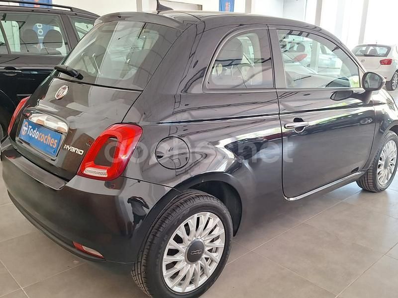 Usado Fiat 500 70 CV (51 kW) 2022 Negro Berlina