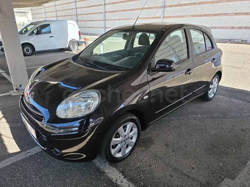 Usado Nissan Micra Premium Edition 98 CV (72 kW) 2012 Negro Utilitario