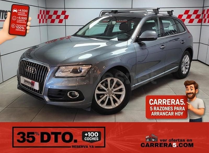 Usado Audi Q5 150 CV (110 kW) 2015 Gris / plata SUV