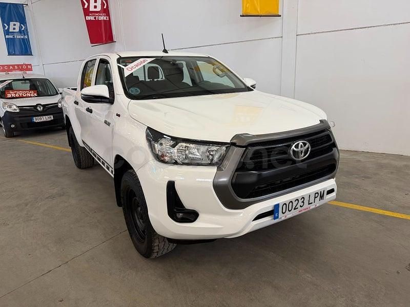 Usado Toyota HiLux 150 CV (110 kW) 2021 Blanco Pickup/Camioneta