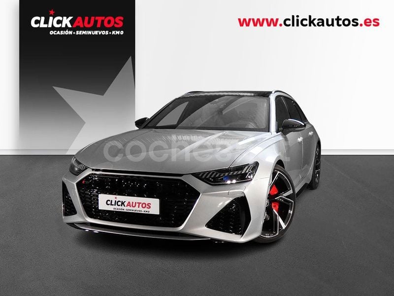 Gris / plata Usado 2021 Audi RS6 Familiar | 123.000 € - Imagen 1/4