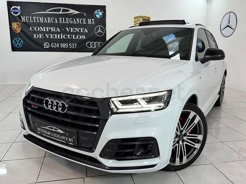 Usado Audi SQ5 S-Line 354 CV (260 kW) 2019 Blanco SUV