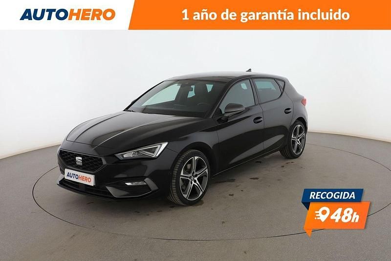 Negro Usado 2020 Seat Leon FR Berlina | 21.399 € (Precio justo) - Imagen 1/3