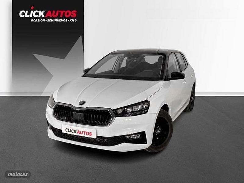 Usado Skoda Fabia Ambition 110 CV (80 kW) 2024 Blanco Utilitario