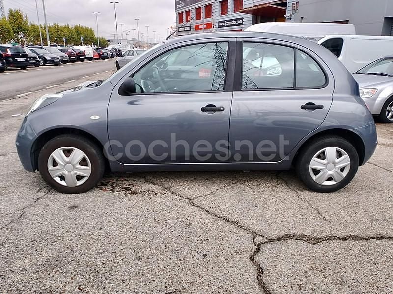 Gris / plata Usado 2010 Nissan Micra Acenta Berlina | 4900 € (Precio justo) - Imagen 1/4