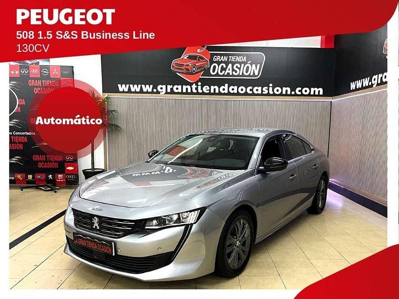 Usado Peugeot 508 Business-Line 131 CV (96 kW) 2021 Gris Berlina
