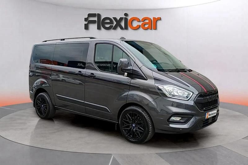 Gris Usado 2022 Ford Transit Custom Titanium Monovolumen | 32.390 € (Buen precio) - Imagen 1/4