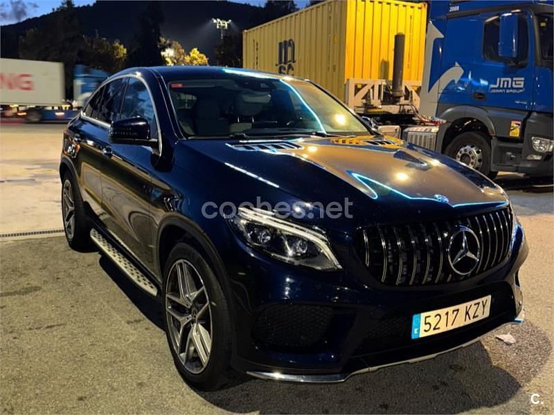 Azul Usado 2019 Mercedes GLE350 Coupe | 42.900 € (Precio justo) - Imagen 1/4