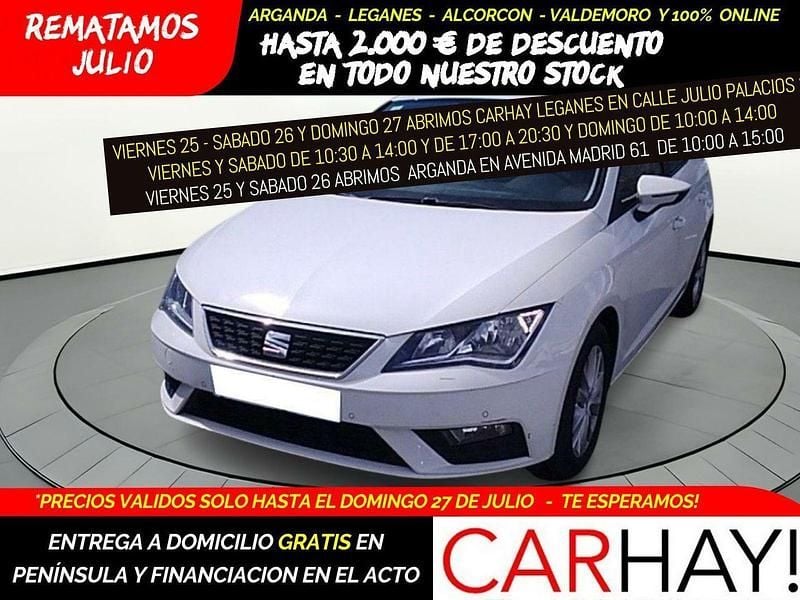 Blanco Usado 2019 Seat Leon Style Berlina | 11.690 € (Buen precio) - Imagen 1/4