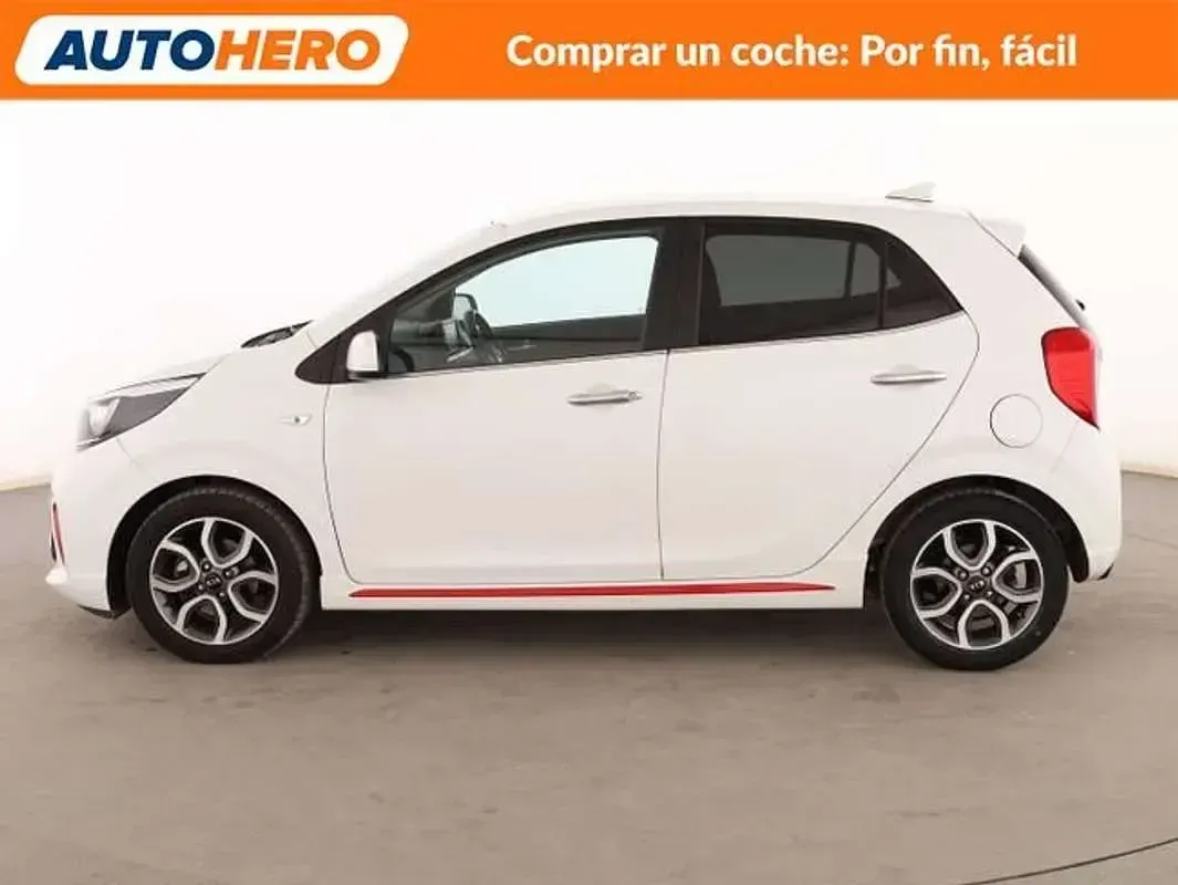 Usado Kia Picanto GT-Line 84 CV (61 kW) 2019 Blanco Utilitario