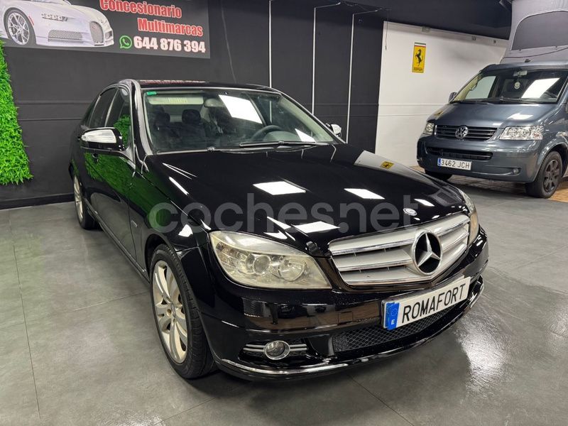 Negro Usado 2008 Mercedes C220 Avantgarde Berlina | 6850 € (Caro) - Imagen 1/4