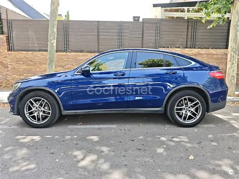 Usado Mercedes GLC250 204 CV (150 kW) 2017 Azul SUV