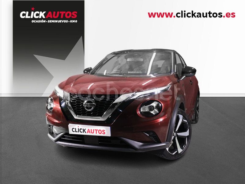 Granate Usado 2022 Nissan Juke Tekna SUV | 19.250 € (Precio justo) - Imagen 1/4