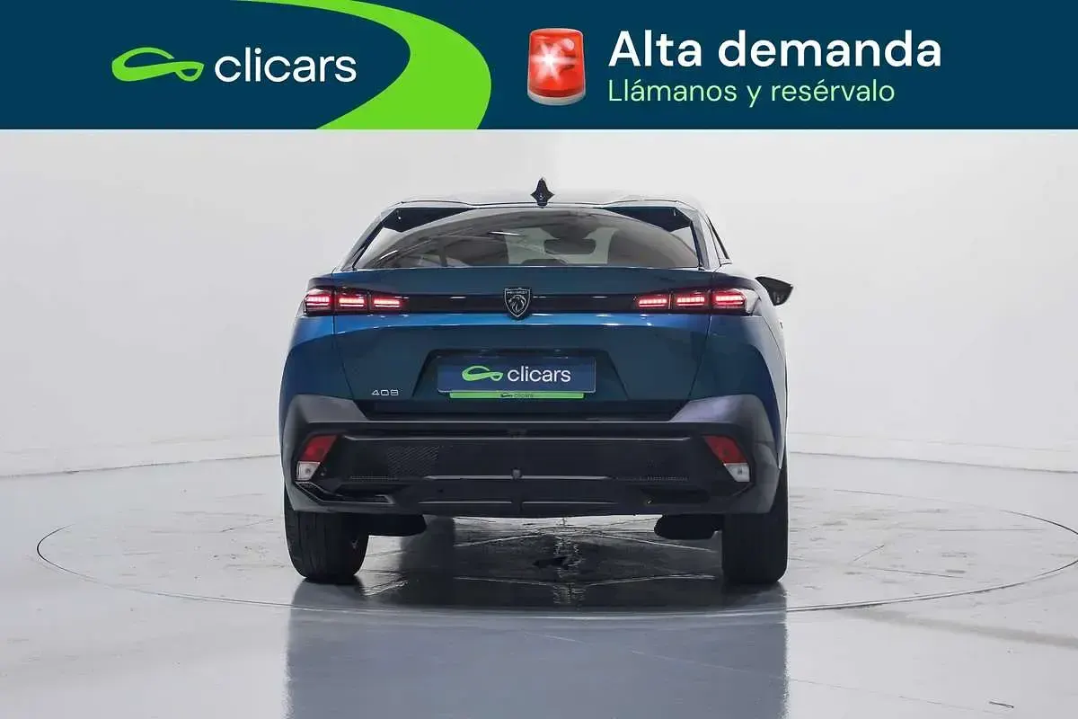 Usado Peugeot 408 Allure 136 CV (100 kW) 2025 Azul SUV