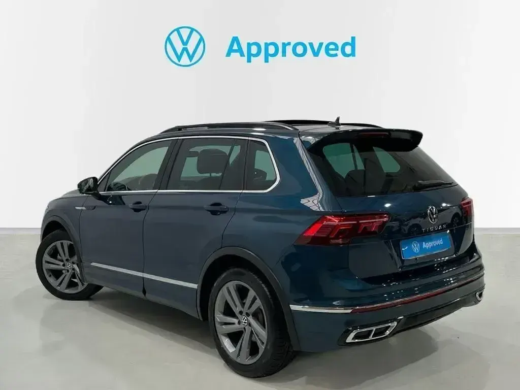 Usado VW Tiguan R-line 150 CV (110 kW) 2021 Azul SUV