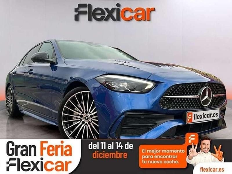 Azul Usado 2022 Mercedes C200 Berlina | 33.790 € (Precio justo) - Imagen 1/4