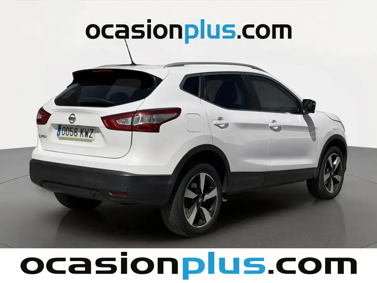 Usado Nissan Qashqai N-Connecta 110 CV (80 kW) 2017 Blanco SUV