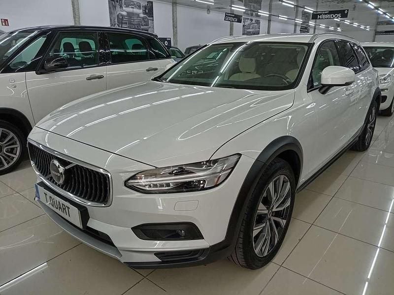 Blanco Usado 2021 Volvo V90 CC Core Familiar | 33.900 € (Super precio) - Imagen 1/4