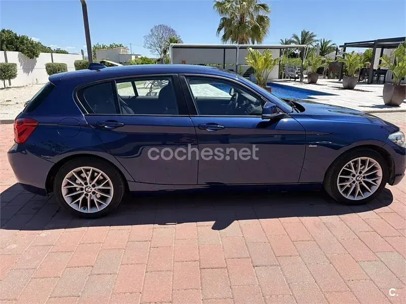 Usado BMW 116 Sport Line 116 CV (85 kW) 2017 Azul Utilitario