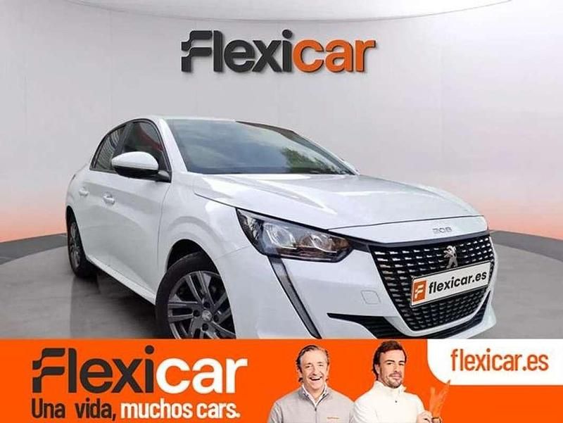 Blanco Usado 2021 Peugeot 208 Active Utilitario | 12.190 € (Precio justo) - Imagen 1/4