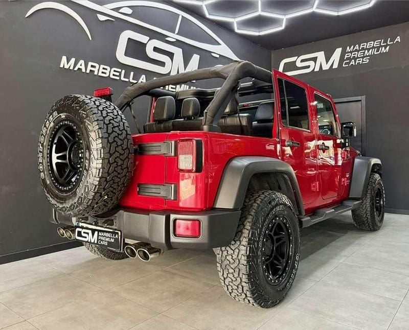 Usado Jeep Wrangler Sahara 284 CV (208 kW) 2013 Rojo SUV