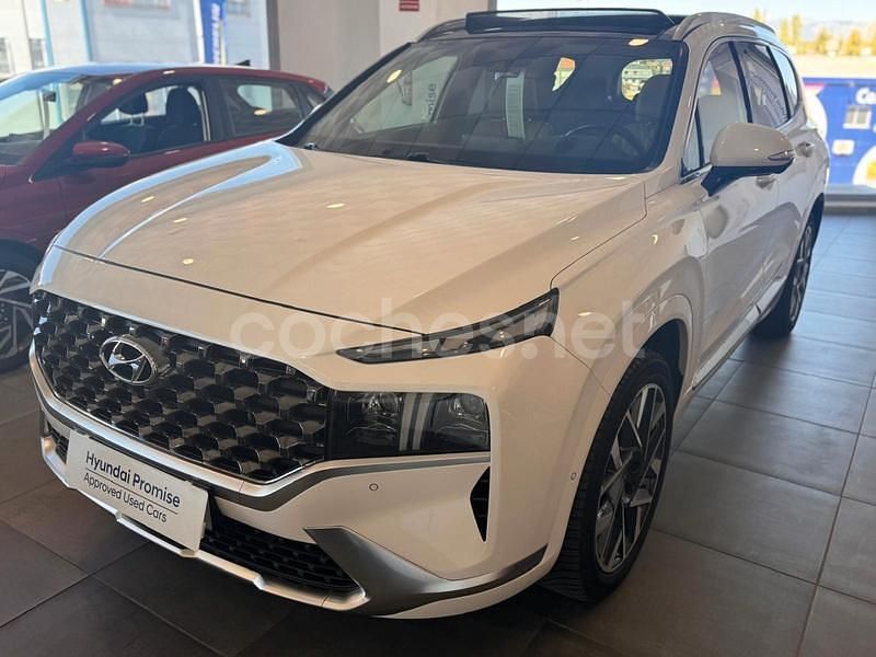 Usado Hyundai Santa Fe Style 202 CV (148 kW) 2021 Blanco SUV